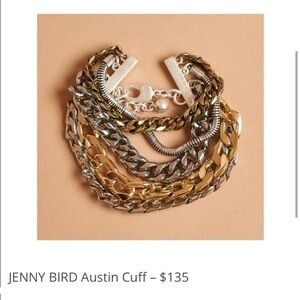 JENNY BIRD Gold and Silver Austin Cuff